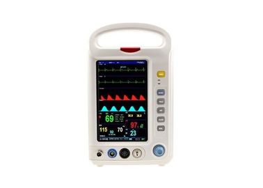7 Zoll Transportc$multi-parameter Monitor-medizinischer Patientenmonitor mit multi Anzeige des Kanal-ECG