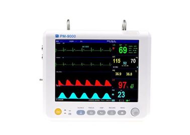 8 Zoll-Farbbildschirm-multi Parameter-Patientenmonitor mit optionalen vier Bordgeräten