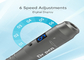 Elektrischer 6 Geschwindigkeiten Mikro-Needlings-Stift mit justierbarer Nadel-Länge Digital-Bildschirmanzeige-0-2.5mm