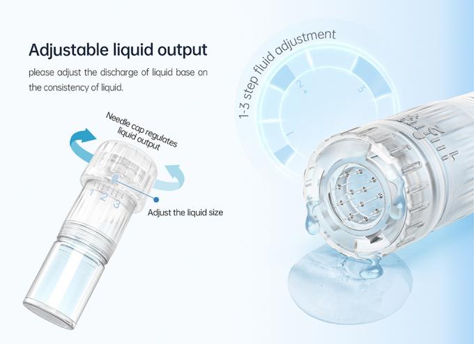 Hydra Pen H5 EMS Elektrischer Mikroneedling Pen f&uuml;r die Kollagenregeneration Haar-Bart Wiederaufwuchs Zuhause und Salon 6